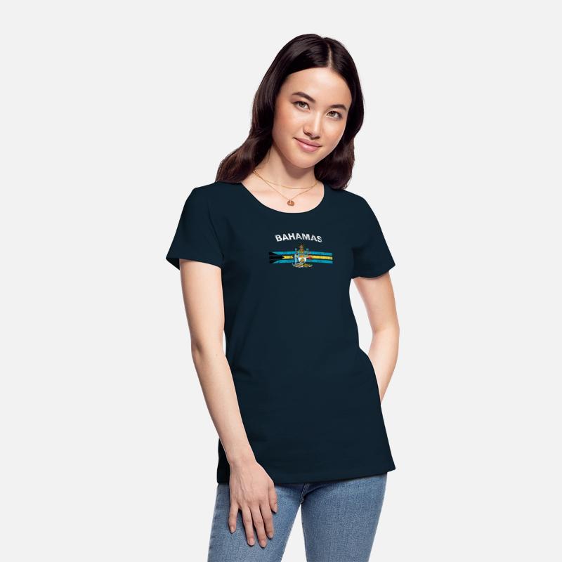 Bahamas Flag Shirt - Bahamas Emblem & Bahamas Flag