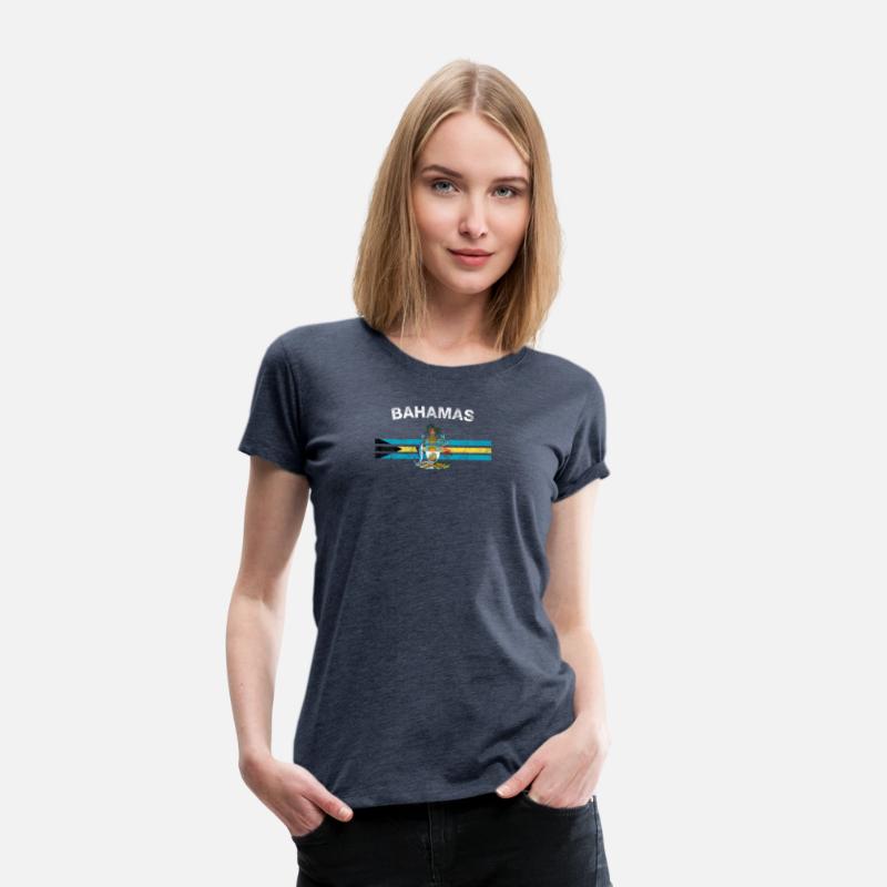 Bahamas Flag Shirt - Bahamas Emblem & Bahamas Flag