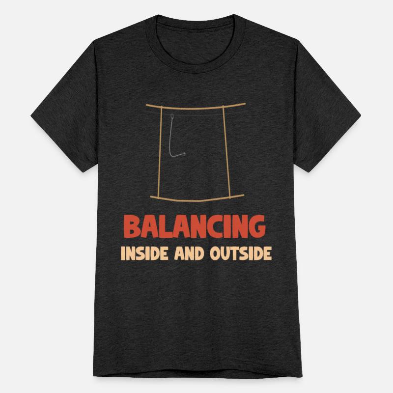 Balancing Inside And Outside Zipline Tricklining