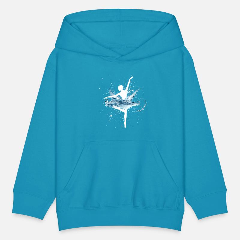 Ballerina in the rain.