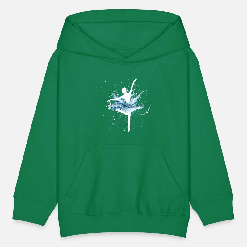 Ballerina in the rain.