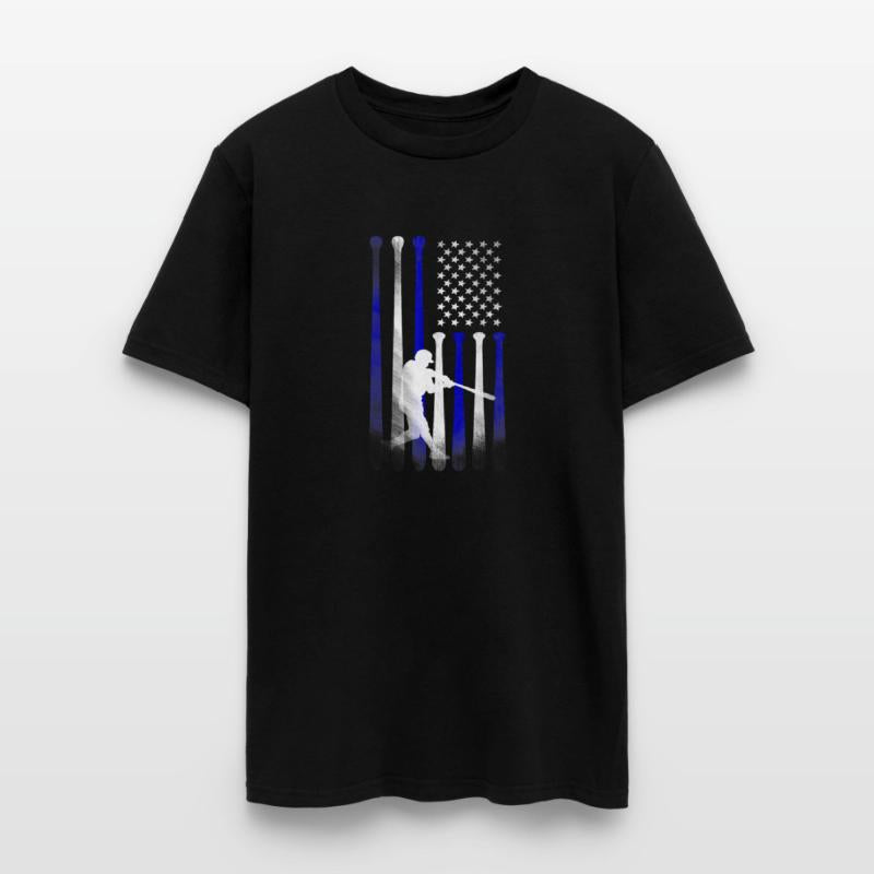 Baseball American Flag Player Flag Dad Mom Kid