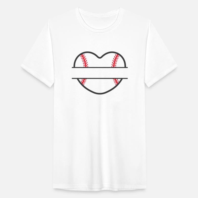 Baseball Player Love Heart Customize