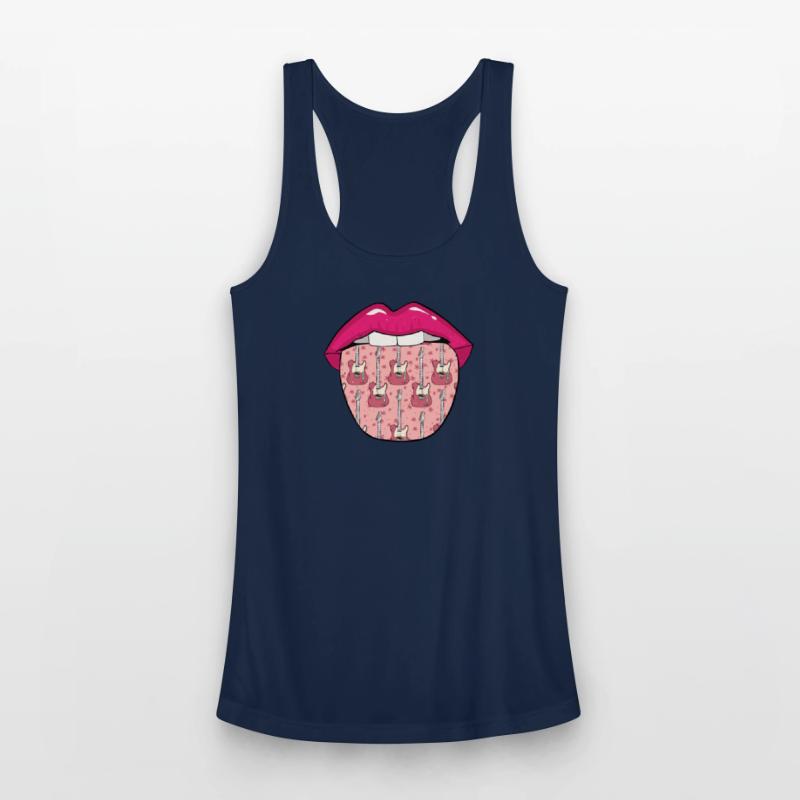 Bass Guitar Bassist Tongue