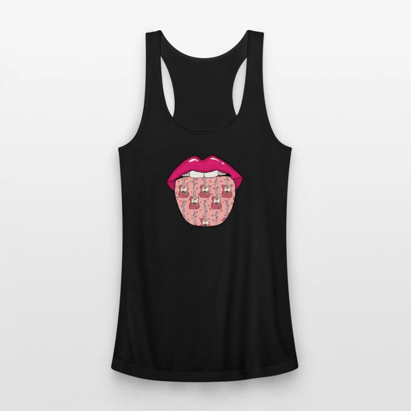 Bass Guitar Bassist Tongue