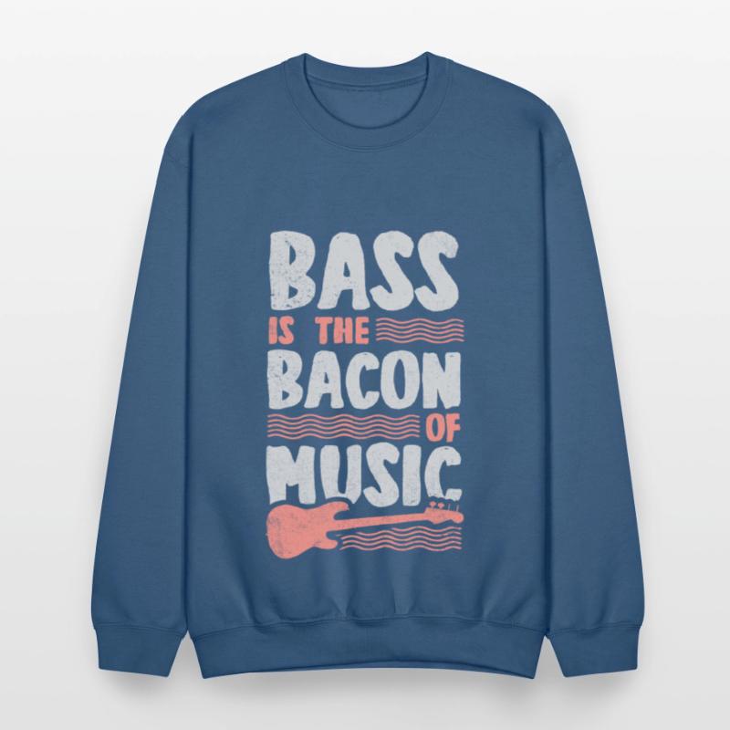 Bass Is The Bacon Of Music Funny Bass Guitar Play