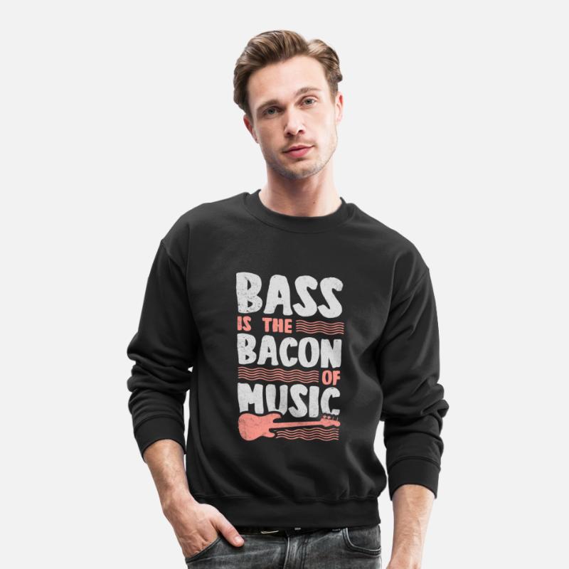 Bass Is The Bacon Of Music Funny Bass Guitar Play