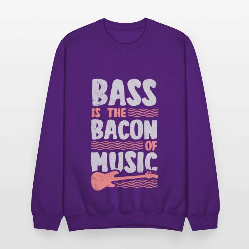 Bass Is The Bacon Of Music Funny Bass Guitar Play