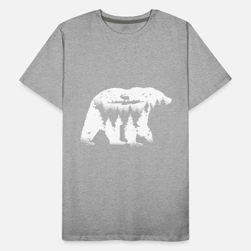 Bear Forest Landscape Forest Animal Wilderness