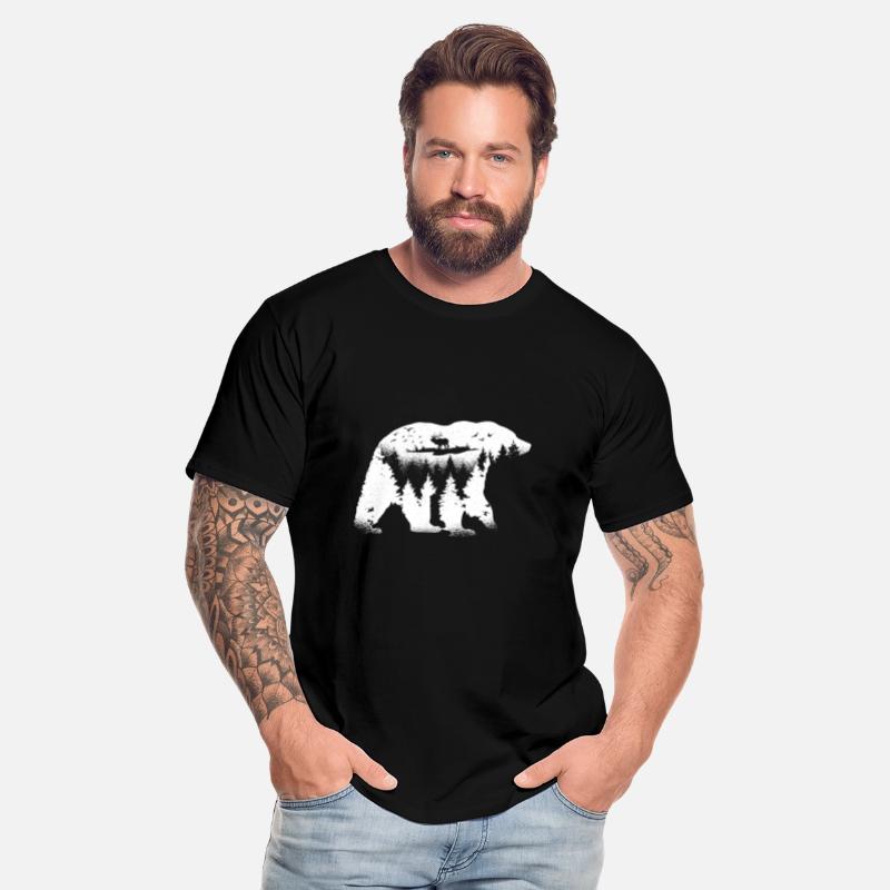 Bear Forest Landscape Forest Animal Wilderness