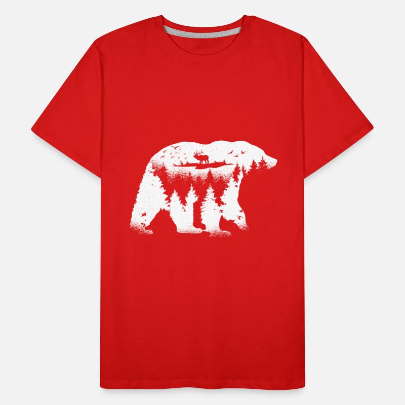 Bear Forest Landscape Forest Animal Wilderness