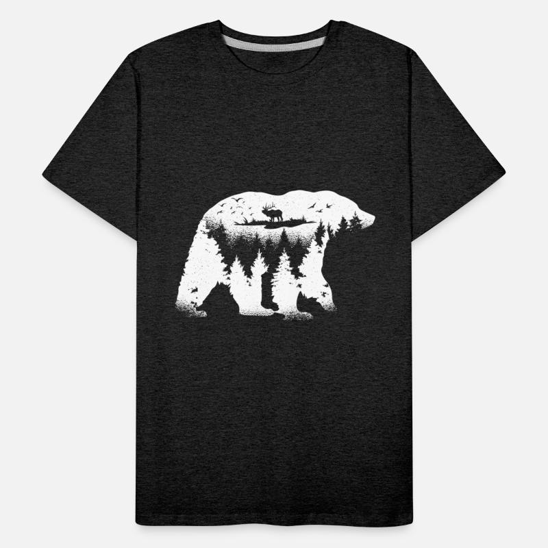 Bear Forest Landscape Forest Animal Wilderness