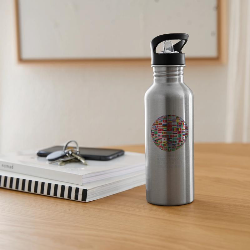 Beautiful PEACE, all world flags "against racism"