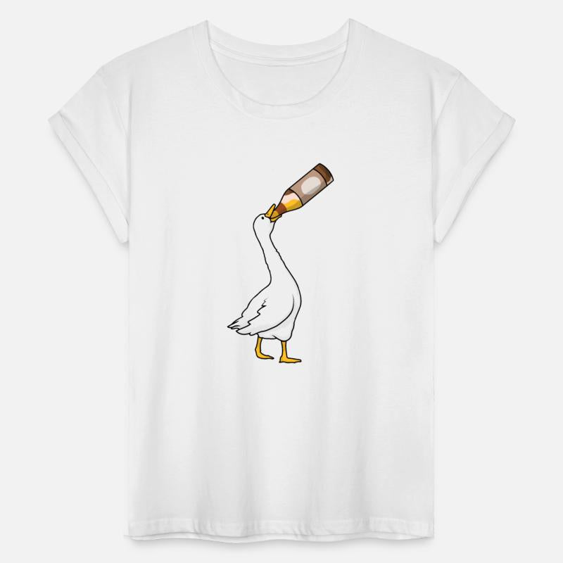Beer Bottle Drink Goose Drunken Alcohol Party Duck