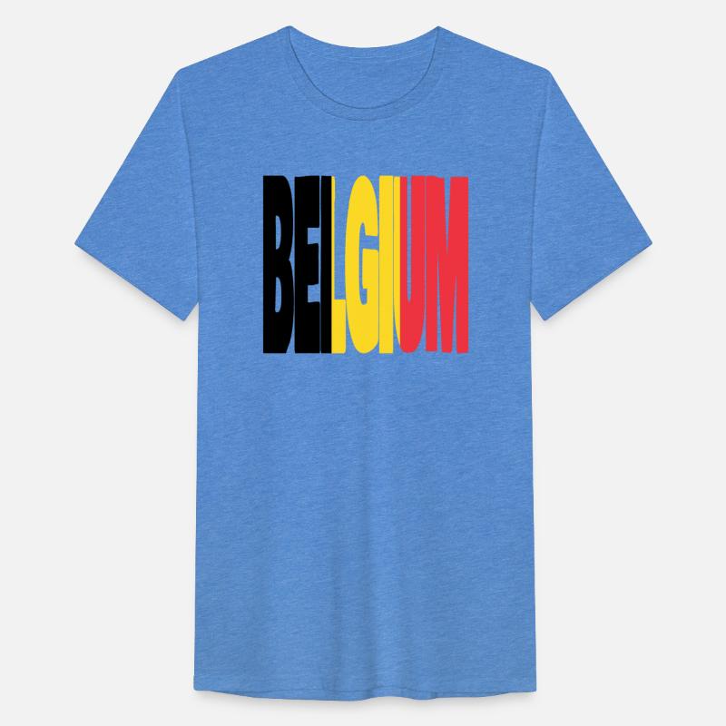 Belguim flag stencil