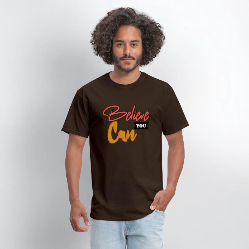 Believe you Can Letter Modern T shirt Design