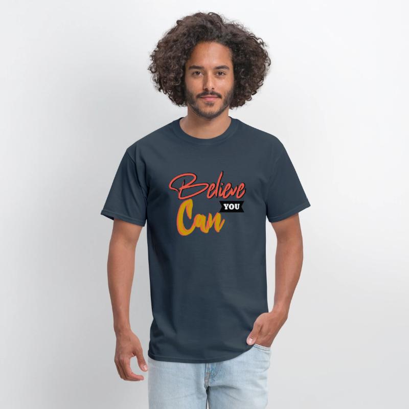 Believe you Can Letter Modern T shirt Design