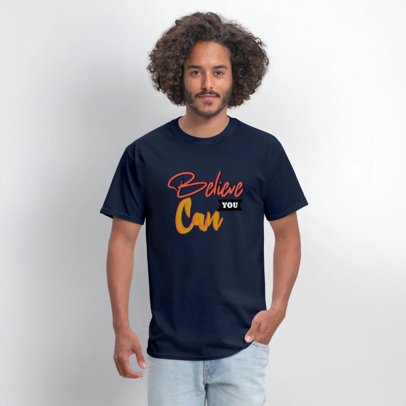 Believe you Can Letter Modern T shirt Design