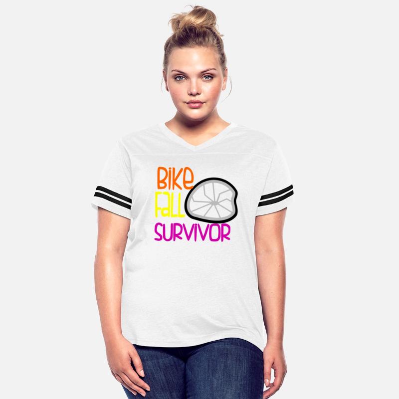 Bike Fall Survivor Funny Bicycle Motorbike Joke