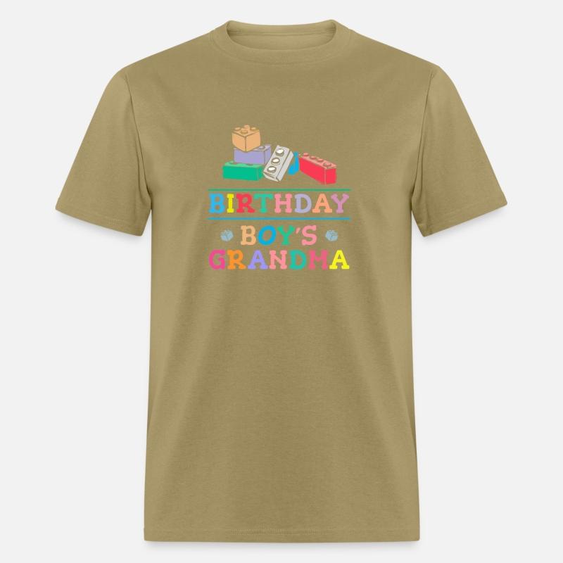 Birthday Boy's Grandma Building Blocks