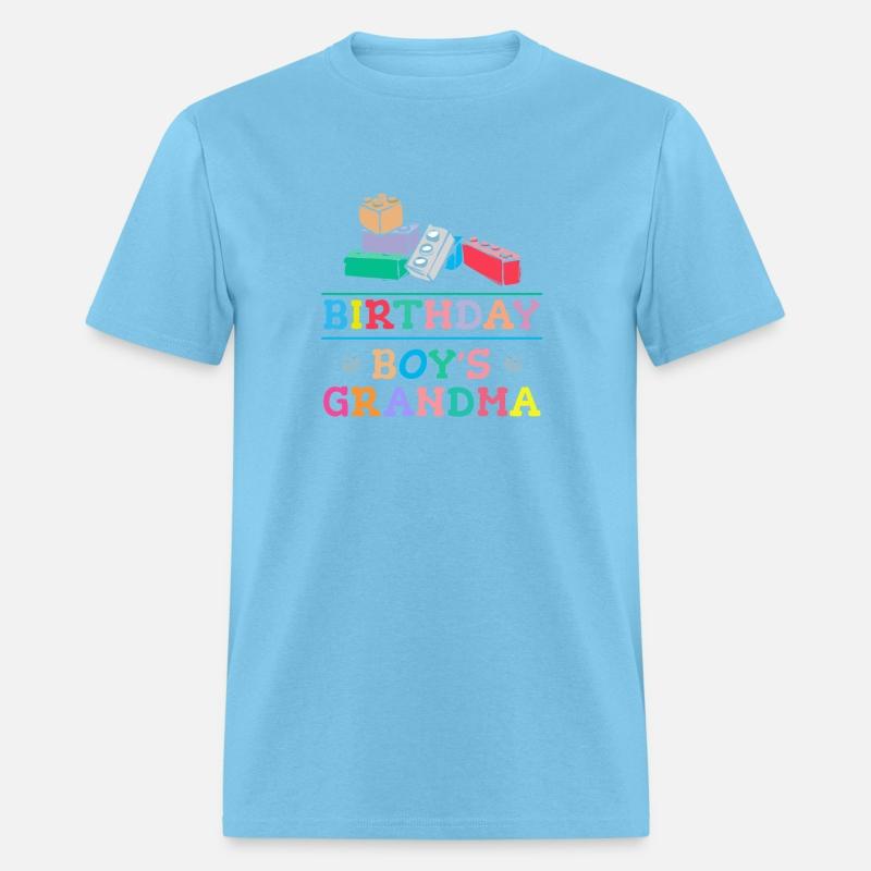 Birthday Boy's Grandma Building Blocks