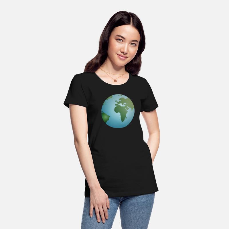 blue planet earth with green continents