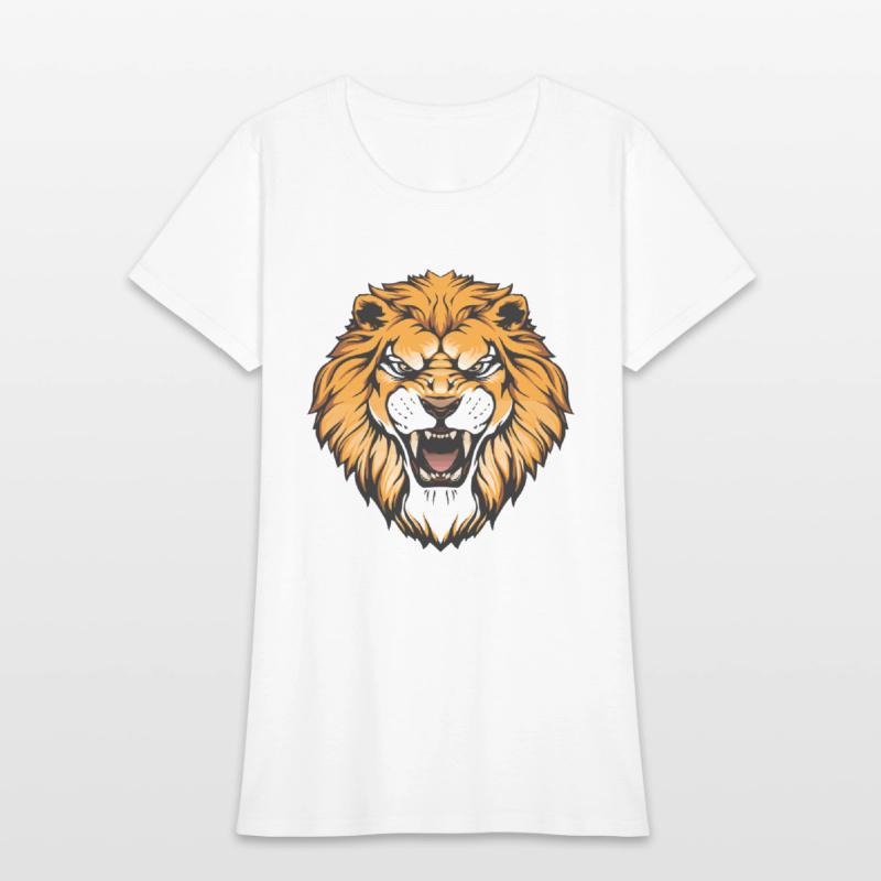 Bold Lion Graphic Tee – King of the Jungle