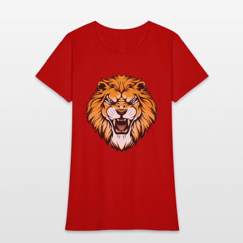 Bold Lion Graphic Tee – King of the Jungle