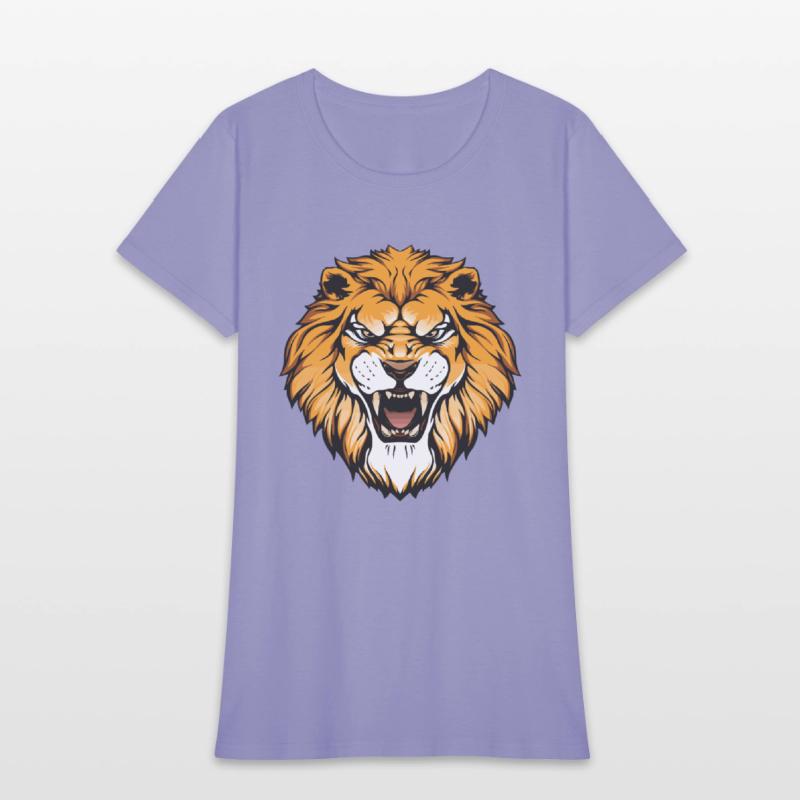 Bold Lion Graphic Tee – King of the Jungle