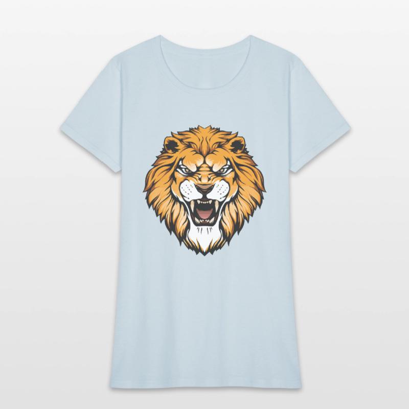 Bold Lion Graphic Tee – King of the Jungle
