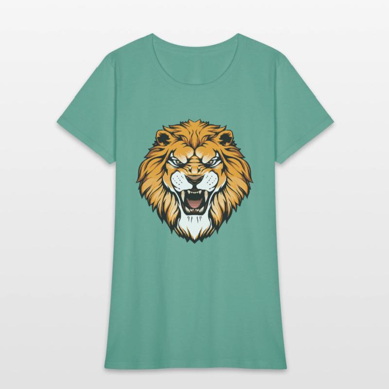 Bold Lion Graphic Tee – King of the Jungle