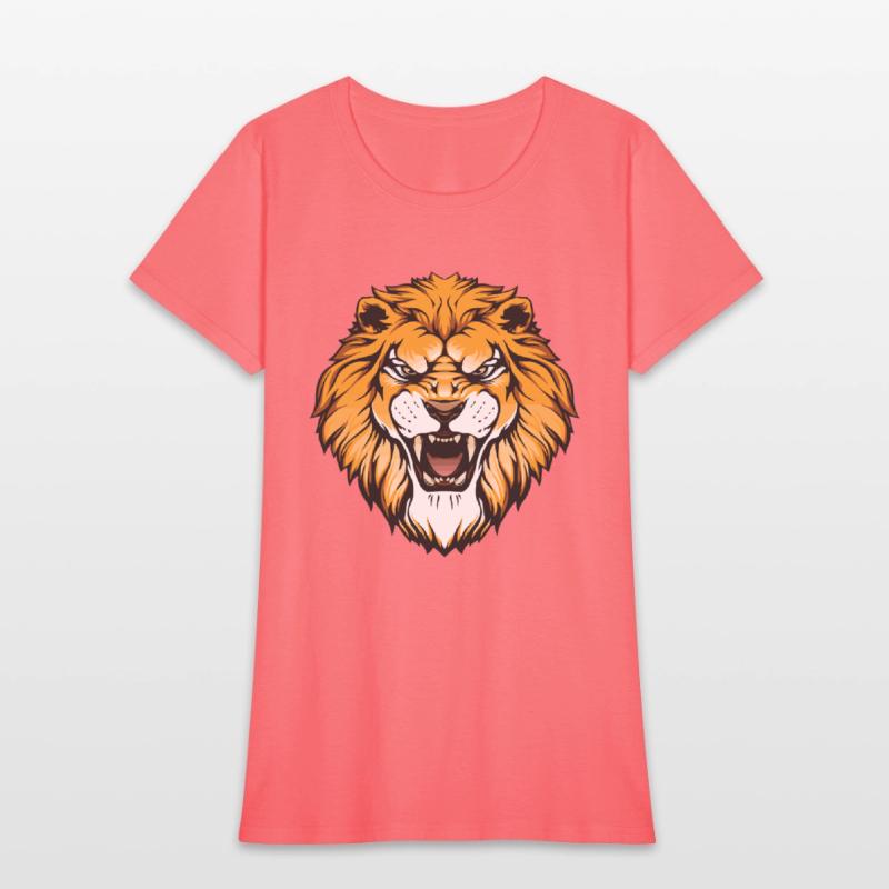 Bold Lion Graphic Tee – King of the Jungle