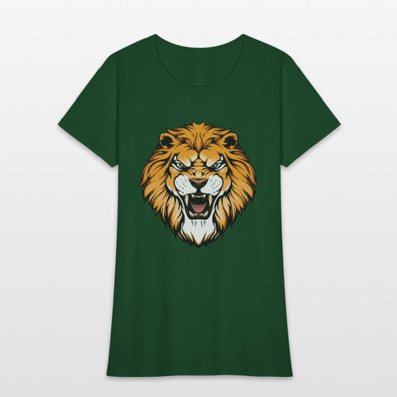Bold Lion Graphic Tee – King of the Jungle