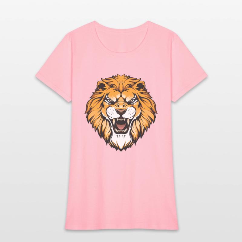 Bold Lion Graphic Tee – King of the Jungle