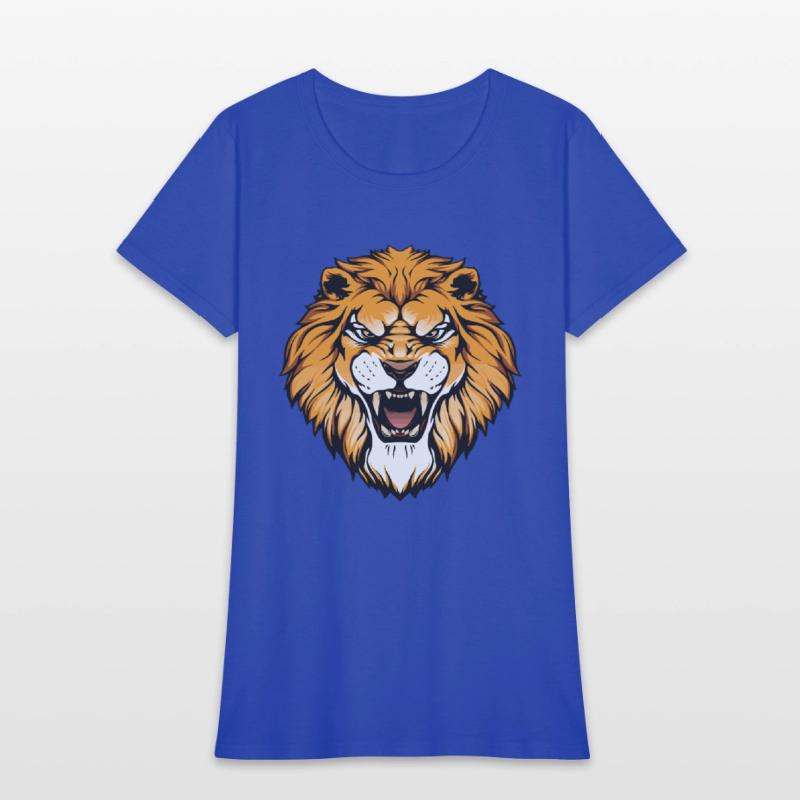 Bold Lion Graphic Tee – King of the Jungle