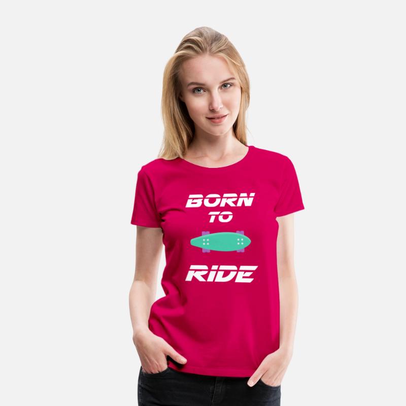 born to ride skateboard skate rider