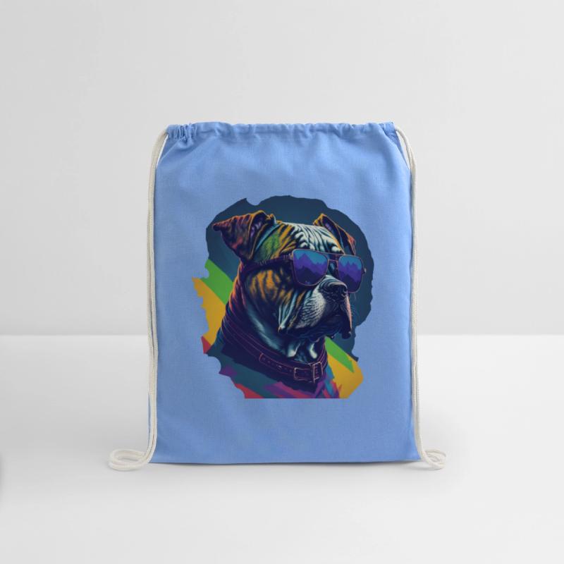 boxer wearing sunglasses