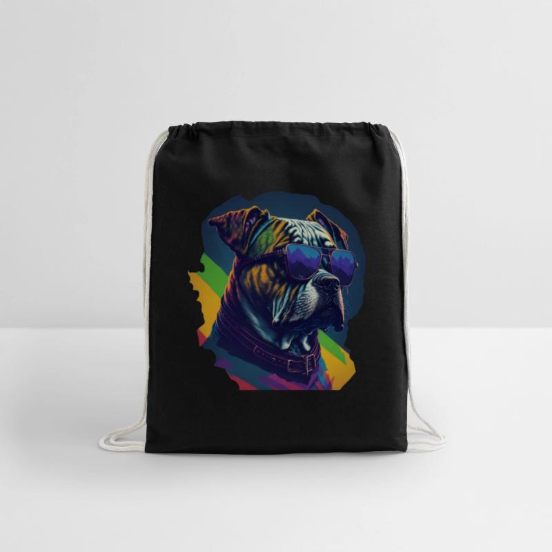 boxer wearing sunglasses