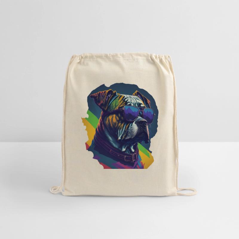 boxer wearing sunglasses