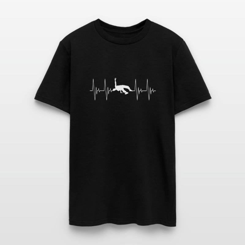 Breakdancing dancing heartbeat EKG sport