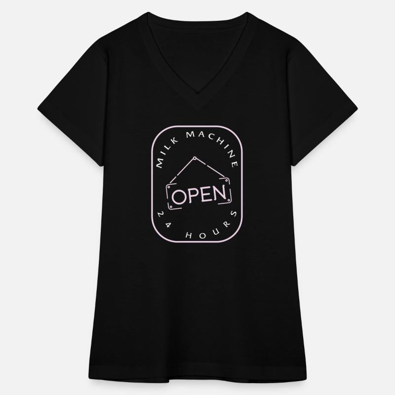 Breastfeeding Shirt, Milk Machine Open 24 Hours