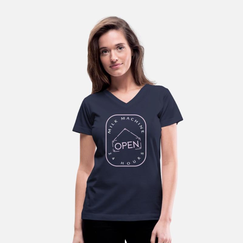 Breastfeeding Shirt, Milk Machine Open 24 Hours