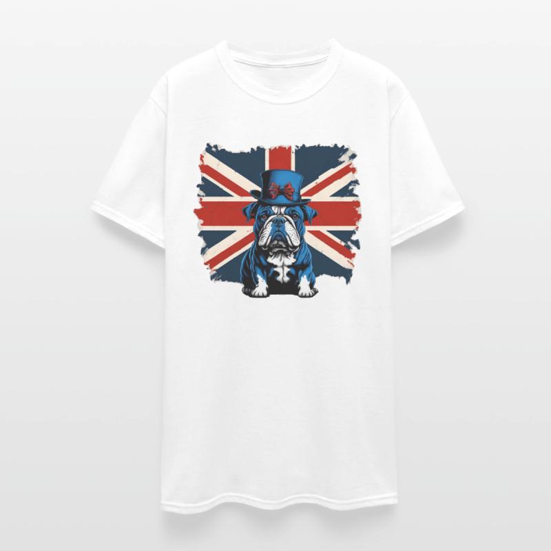 British Bull Dog Union Jack Flag