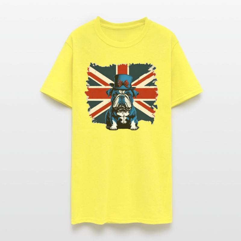 British Bull Dog Union Jack Flag