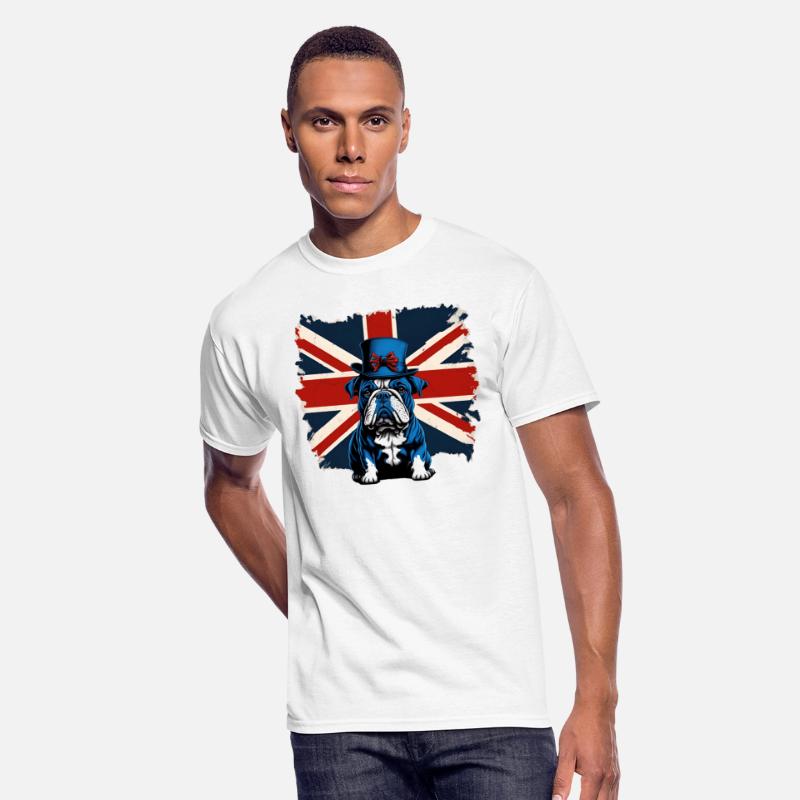 British Bull Dog Union Jack Flag