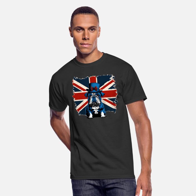 British Bull Dog Union Jack Flag