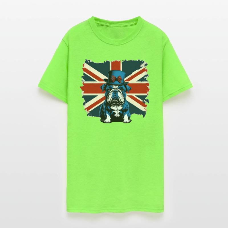 British Bull Dog Union Jack Flag