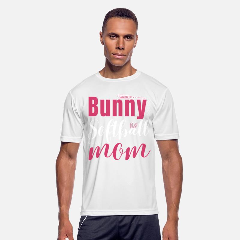 Bunny Softball Mom ,funny softball for mom