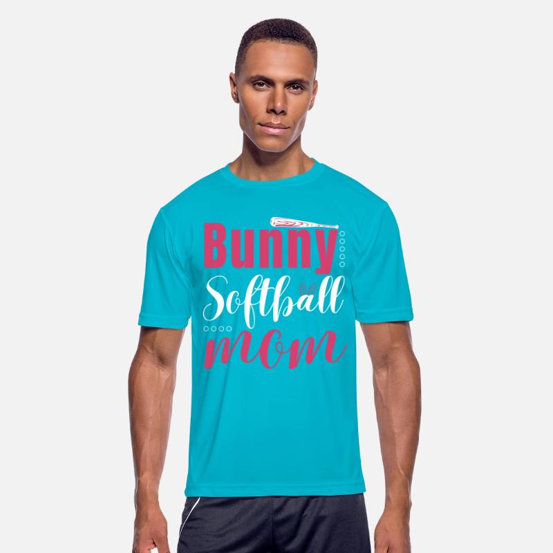 Bunny Softball Mom ,funny softball for mom