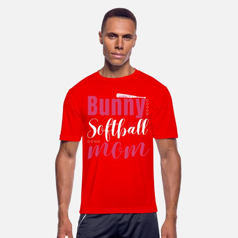 Bunny Softball Mom ,funny softball for mom